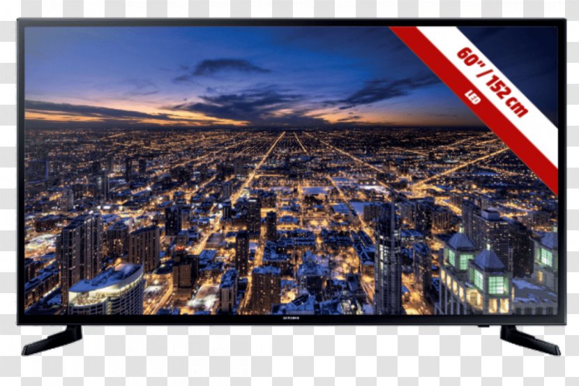 Smart TV 4K Resolution LED-backlit LCD Ultra-high-definition Television - Samsung Ju6400 - LED Transparent PNG