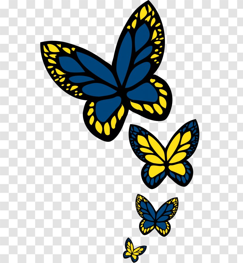 Clip Art Monarch Butterfly Image Transparent PNG