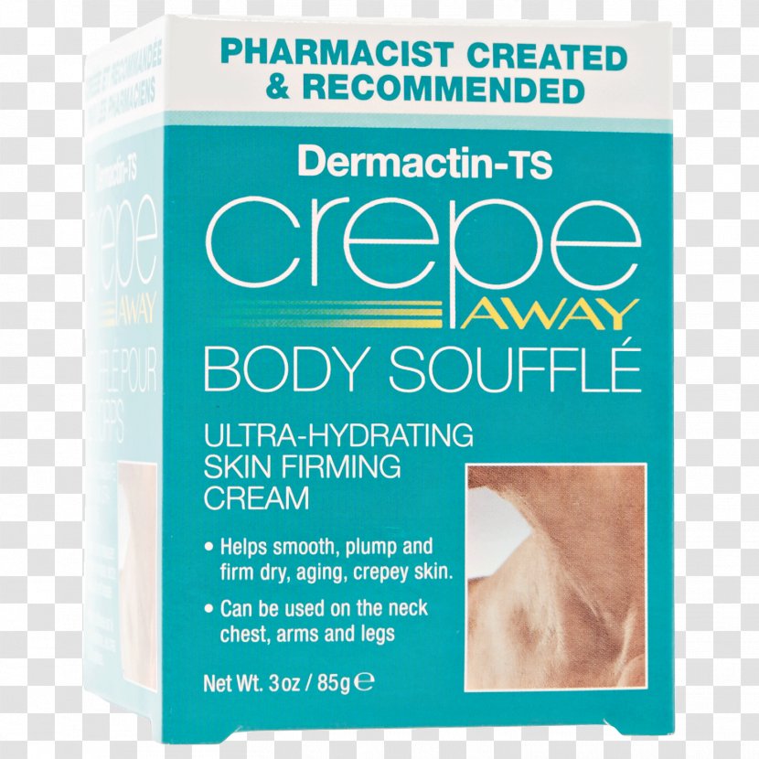 Dermactin-TS Crepe Away Body Soufflé Brand Product Font Polyacrylamide - Soufflé Transparent PNG