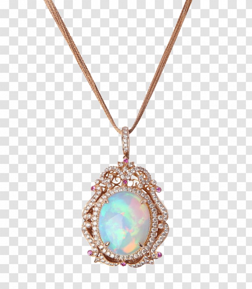 Necklace Diamond Sapphire Jewellery - Turquoise - Retro Transparent PNG