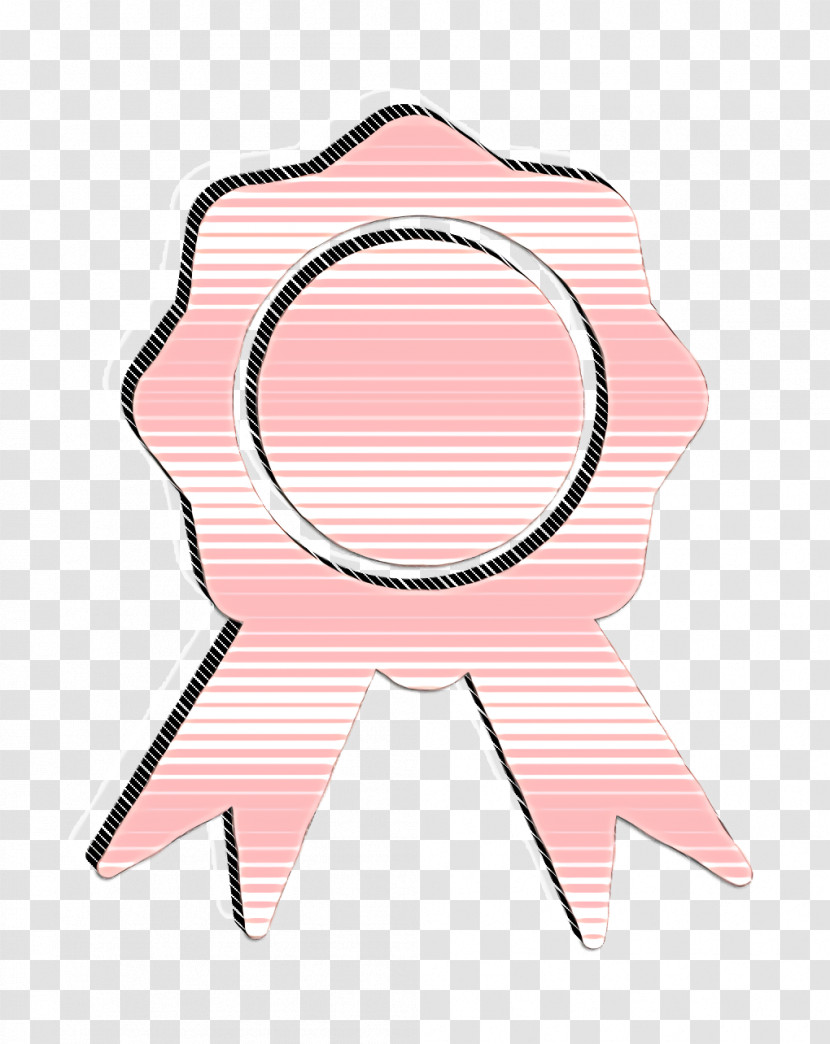 Icon Wax Seal With Ribbon Icon Seal Icon Transparent PNG