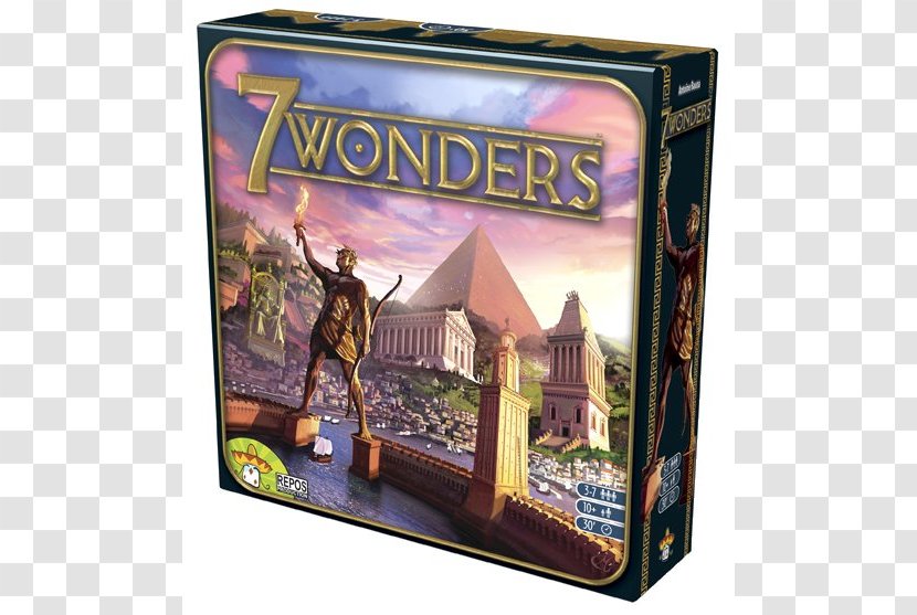 Repos Production 7 Wonders Board Game Card - Spiel Des Jahres Transparent PNG