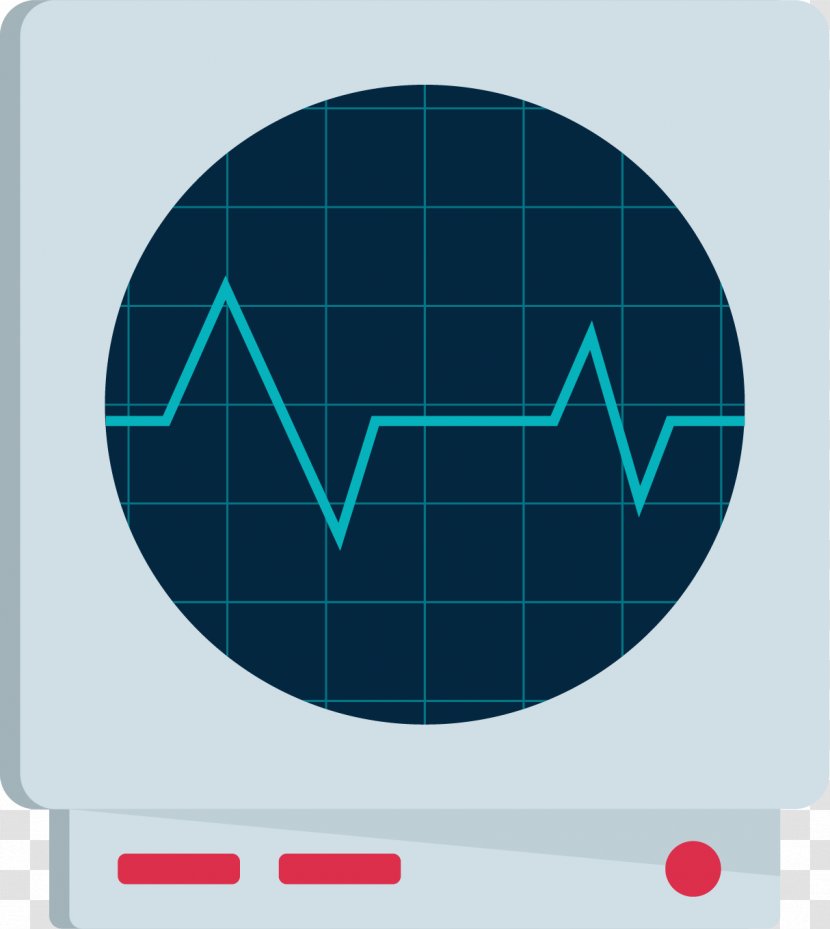 Electrocardiography Heart Icon - Rectangle - ECG Monitor Transparent PNG