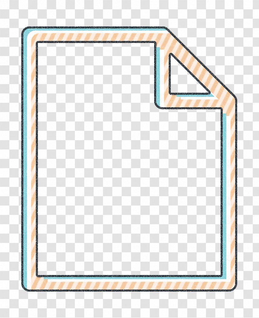App Icon Document Essential - Picture Frame Rectangle Transparent PNG