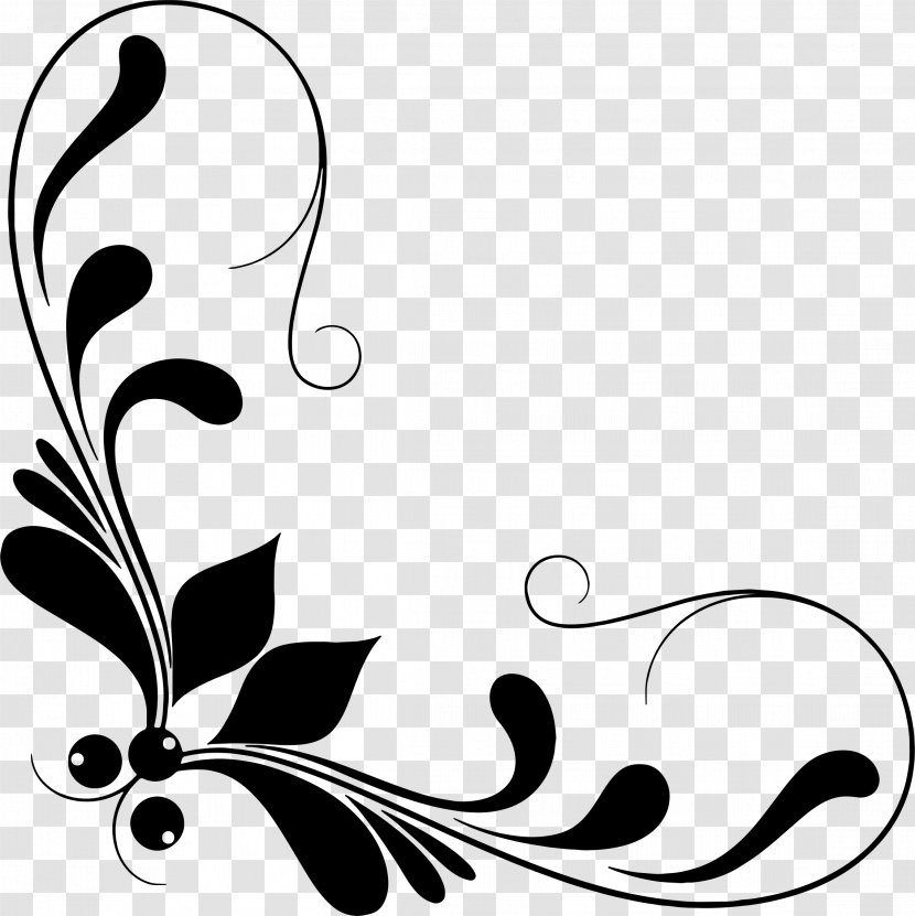Floral Design Clip Art - Calligraphy - Decorative Line Transparent PNG