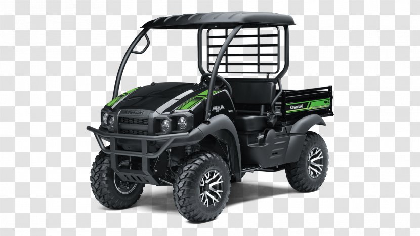 Kawasaki MULE Side By Heavy Industries Motorcycle & Engine Utility Vehicle - Automotive Tire - Mule Transparent PNG