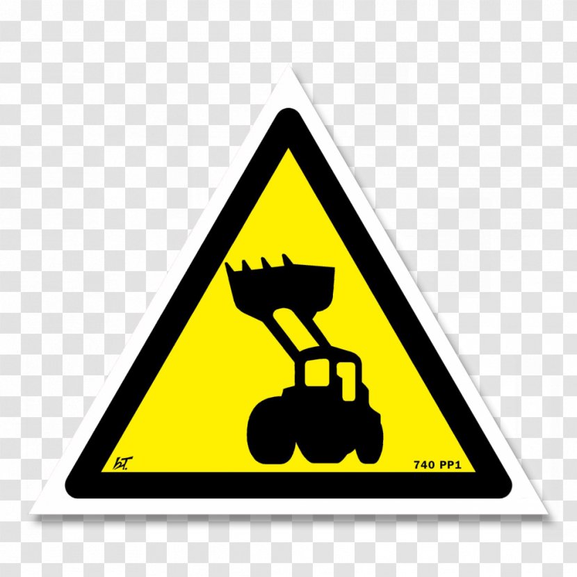 Wet Floor Sign Hazard Symbol Warning Safety - Bulldozer Transparent PNG