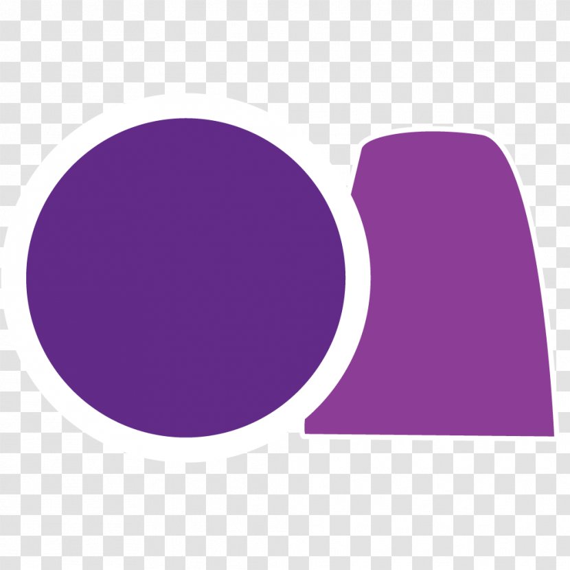 Circle Font - Purple Transparent PNG