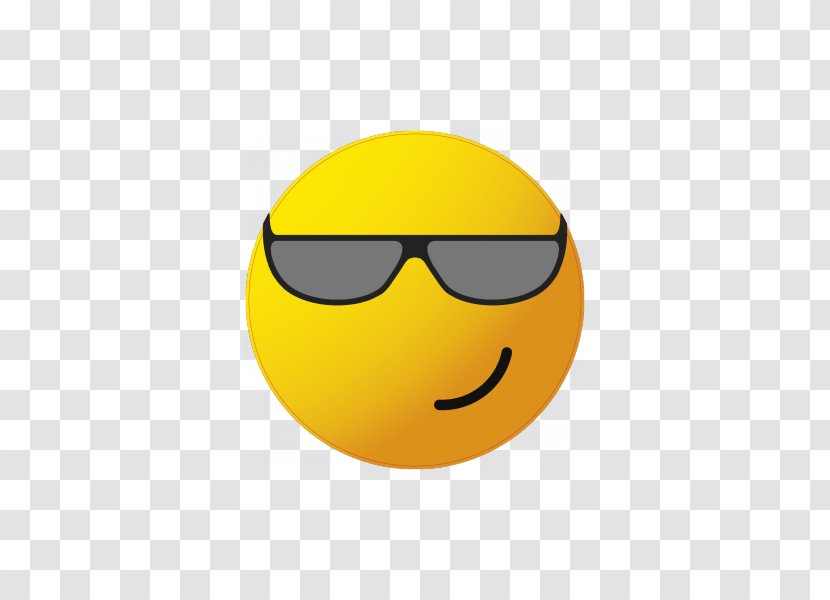 Smiley Sunglasses Emoticon Goggles - Cartoon Transparent PNG