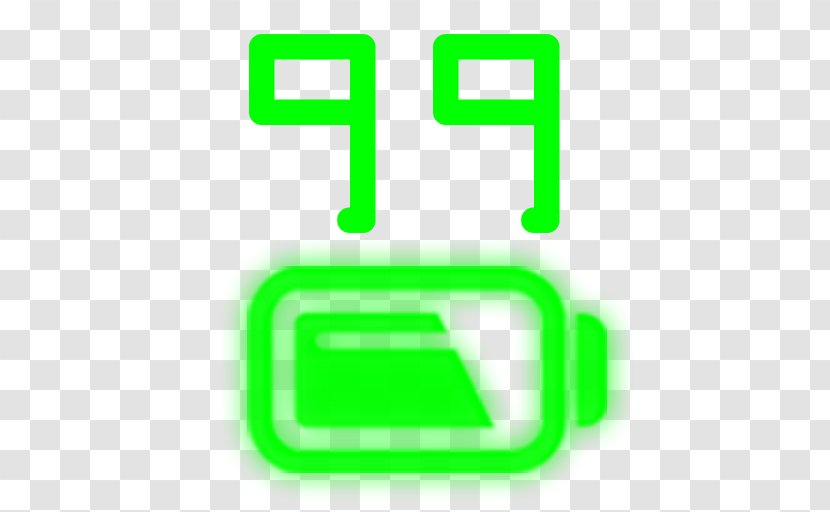 Electric Battery Android Indicator - Rectangle Transparent PNG