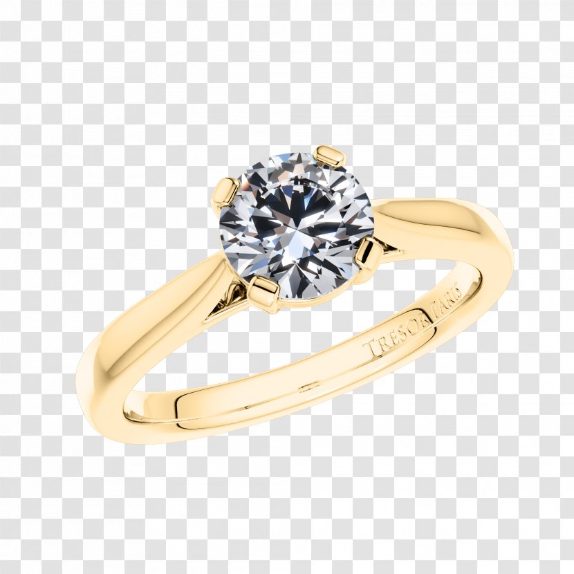 Engagement Ring Wedding Jewellery Brilliant - 2 Carat Diamond Rings Women Transparent PNG