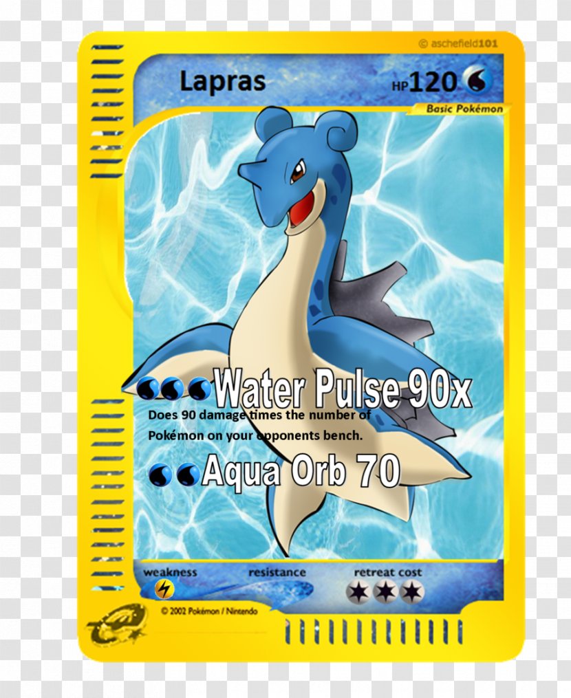 Pokémon Trading Card Game Lapras Art Mewtwo - Pokemon Transparent PNG