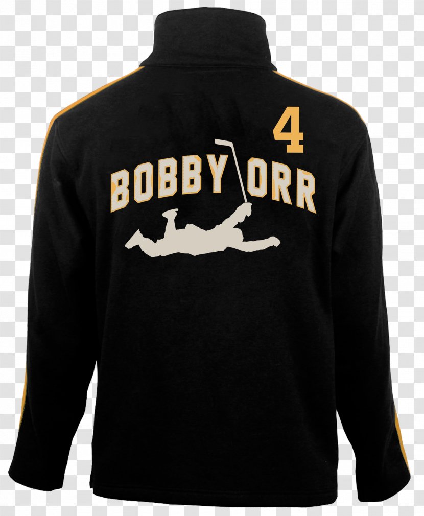 Hoodie Black M Font - Active Shirt - Bobby Orr Transparent PNG