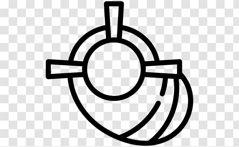 Black And White Symbol Area - Christianity Transparent PNG