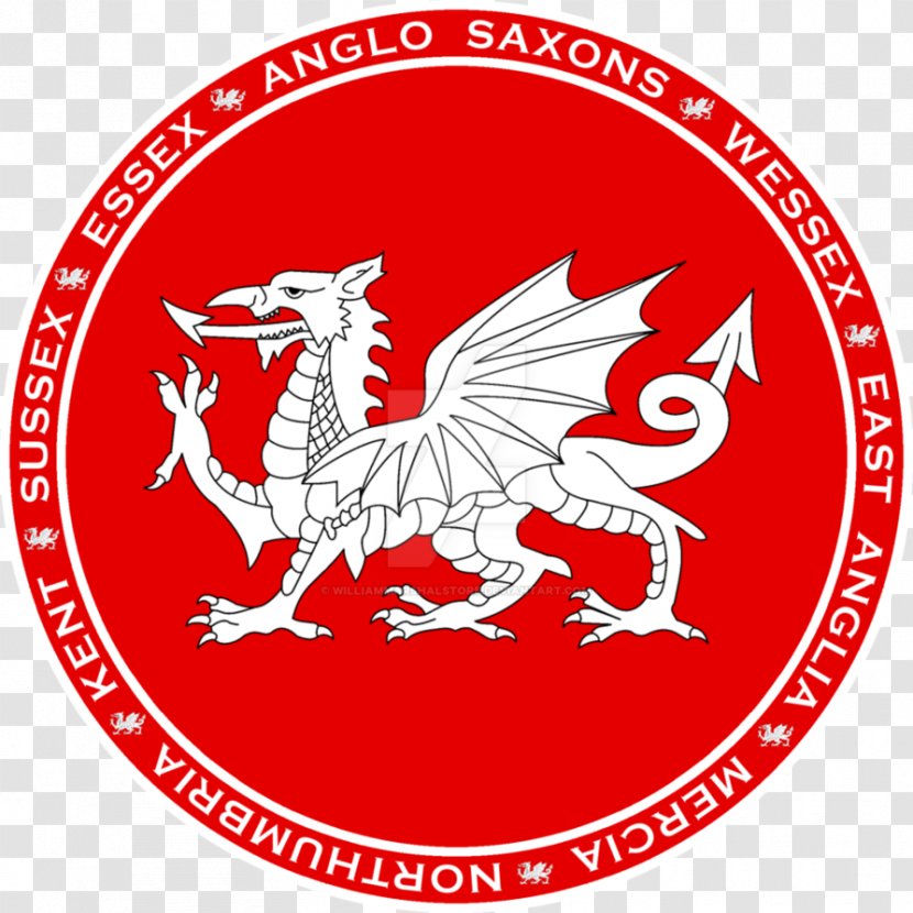 England The History Of Kings Britain White Dragon Welsh Flag Wales - Angles Transparent PNG