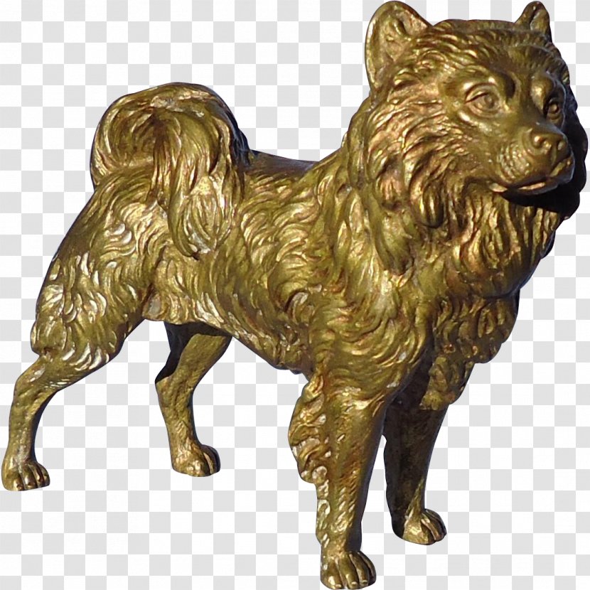Dog Breed Bronze Statue Transparent PNG