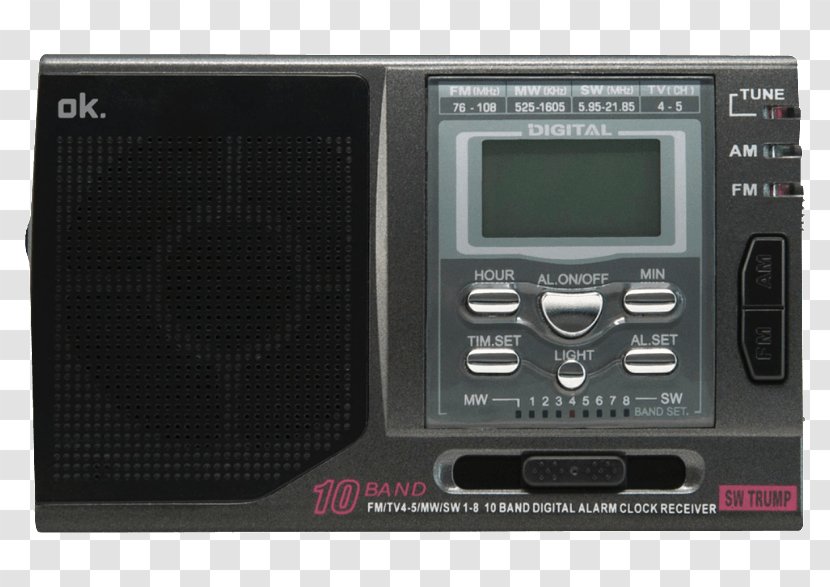 Radio Receiver FM Broadcasting Pioneer A-50DA Audio Signal - Cartoon - Ceramic Stone Transparent PNG