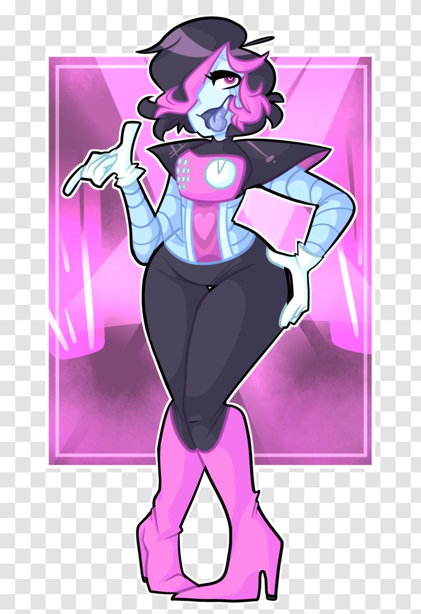 Supervillain Pink M Legendary Creature Clip Art - Violet Transparent PNG