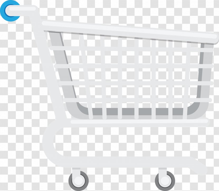 Shopping Cart Supermarket - Rectangle - Vector Transparent PNG