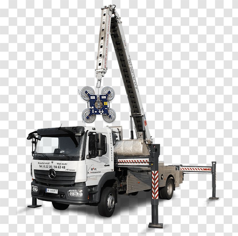 Mobile Crane Car Pickup Truck - Motor Vehicle Transparent PNG