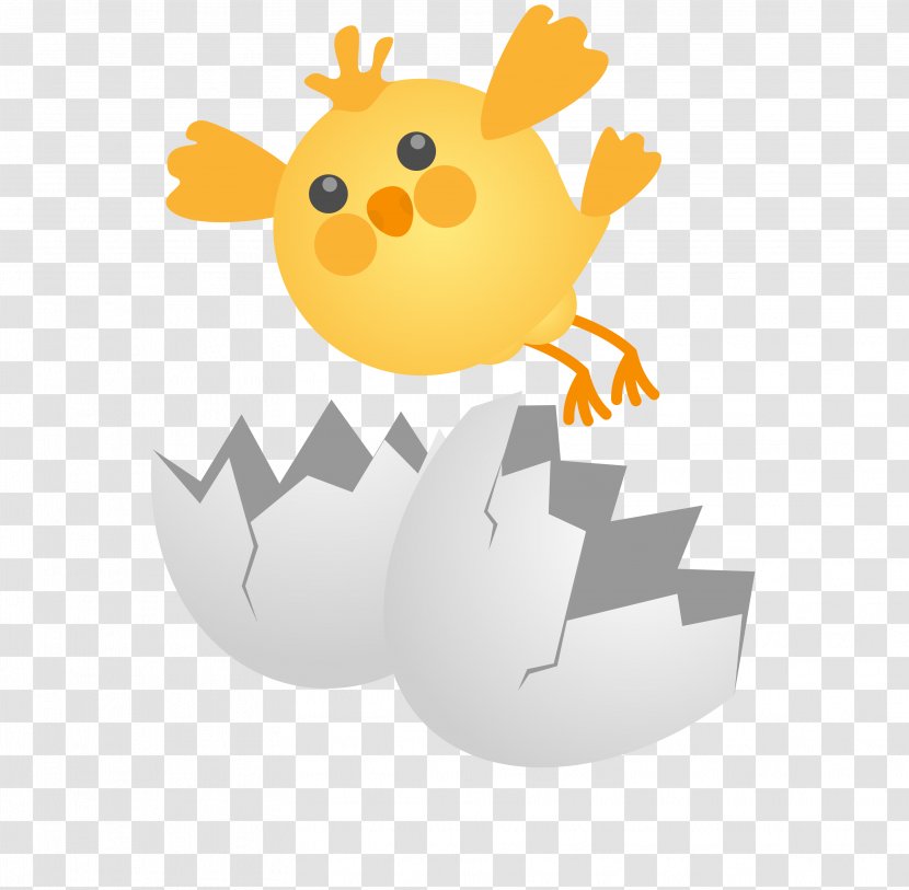 Fried Chicken Rotisserie Buffalo Wing - Vector Yellow Broken Shell Flying Easter Bubble Chick Transparent PNG