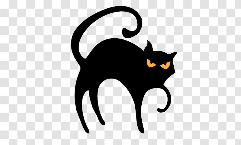 Somali Cat Black Kitten Icon - Halloween Transparent PNG