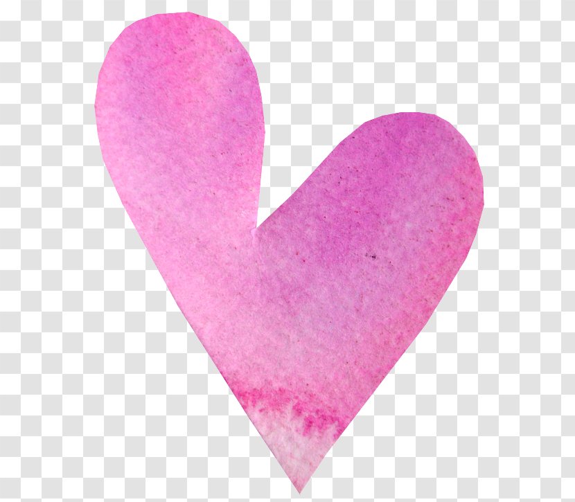 Pink M Heart - Petal Transparent PNG