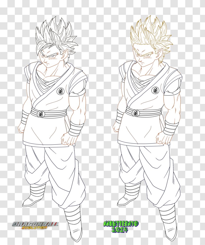 Goku Cartoon Character - Dragonball Evolution Transparent PNG