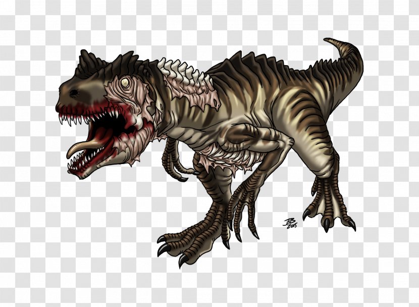 Tyrannosaurus Velociraptor Terrestrial Animal Legendary Creature - Heart - Frame Transparent PNG