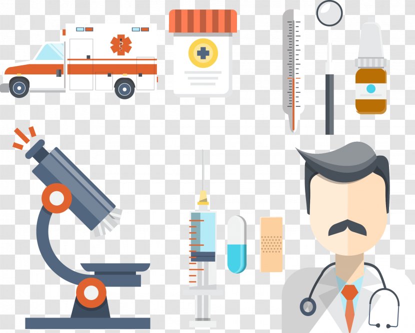 Technology Hospital Health Care - Computer Icon - Medical And Pharmaceutical Science Vector Material Transparent PNG