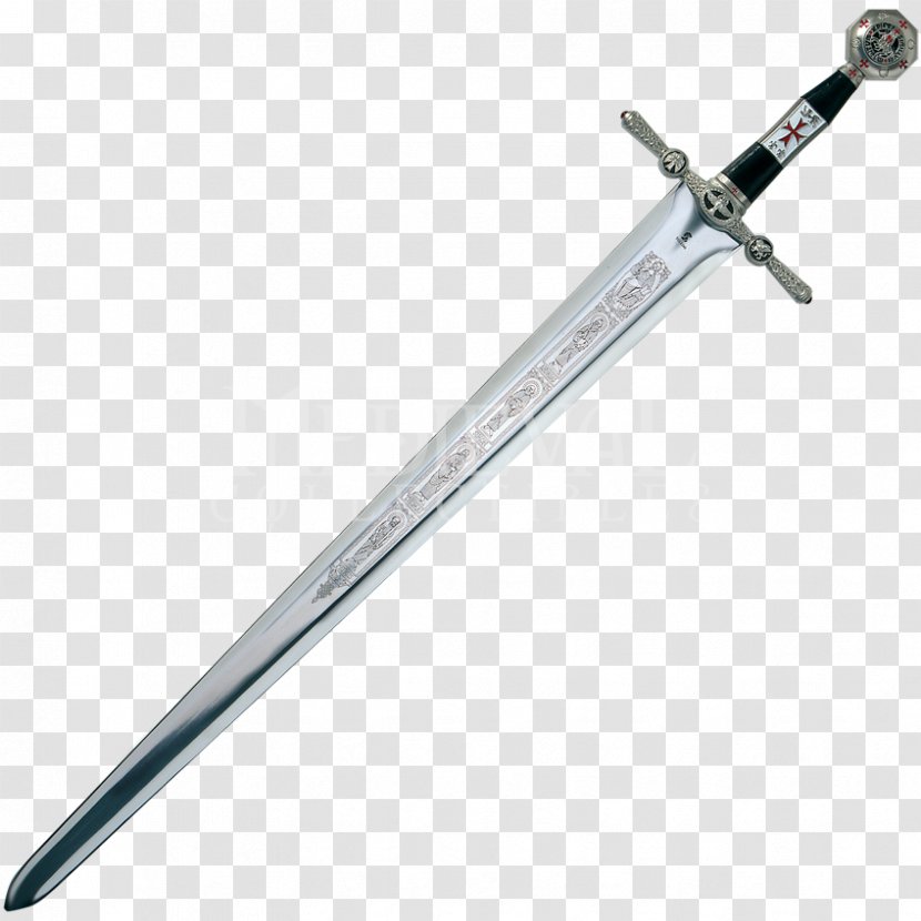 Knightly Sword Crusades Blade - Knight Free Download Transparent PNG