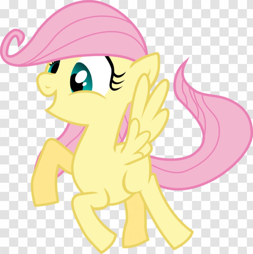 Pony Fluttershy Applejack Twilight Sparkle Rainbow Dash - Cartoon - My Little Transparent PNG