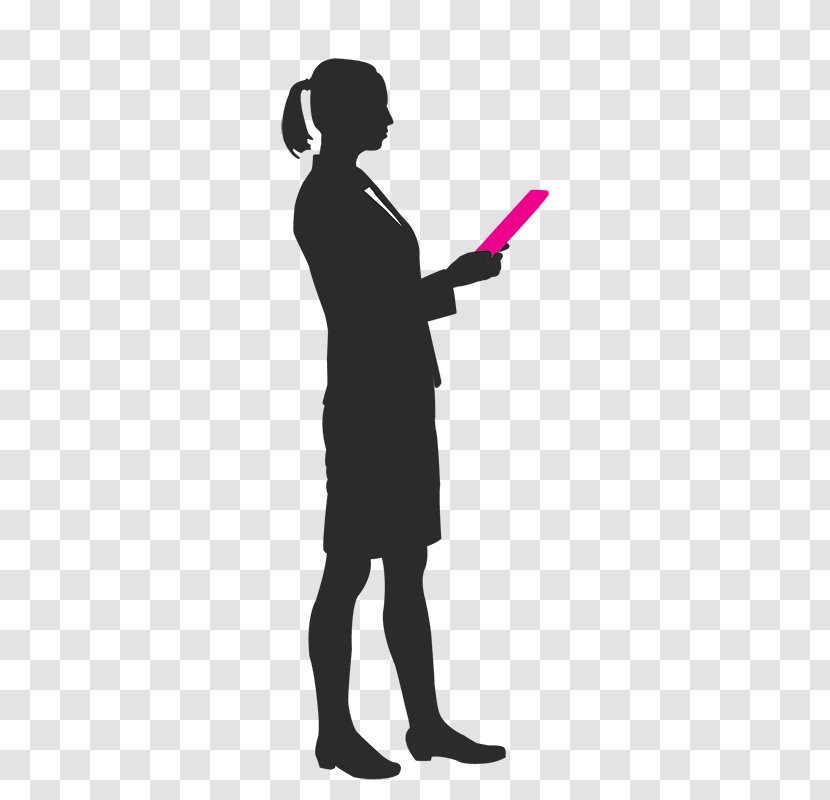 Enterprise Mobility Management Business Marketing Mobile Device - Businessperson - Women Silhouettes Transparent PNG