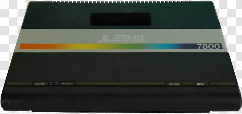 Atari 7800 Video Game Consoles Optical Drives Retrogaming - Electronic Instrument - 5200 Transparent PNG