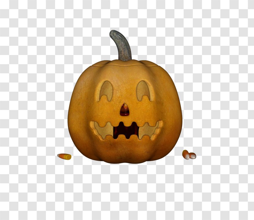 Jack-o-lantern Halloween Pumpkin - Jack O Lantern Transparent PNG