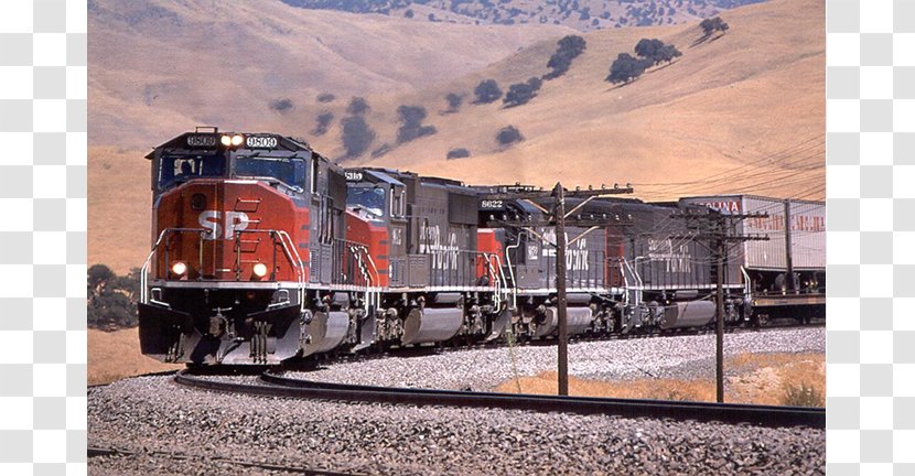 Railroad Car Train Rail Transport Locomotive - Track Transparent PNG