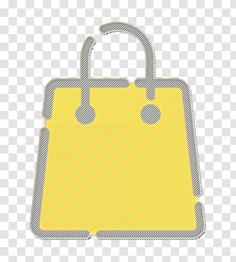 Bag Icon Online Shop - Yellow Transparent PNG