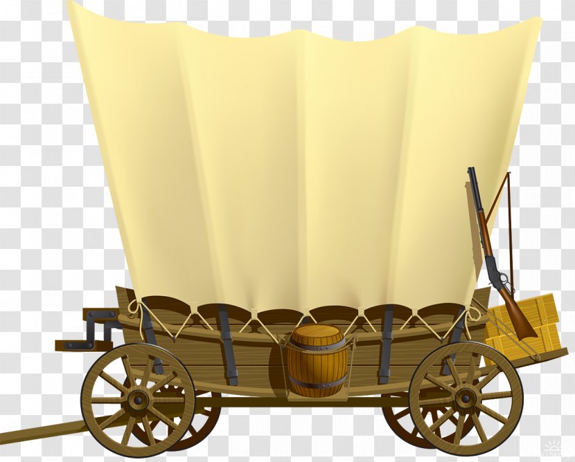 Covered Wagon American Frontier Clip Art - Western Transparent PNG