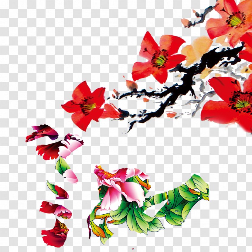 Bombax Ceiba Download - Petal - Plum Blossom Picture Transparent PNG