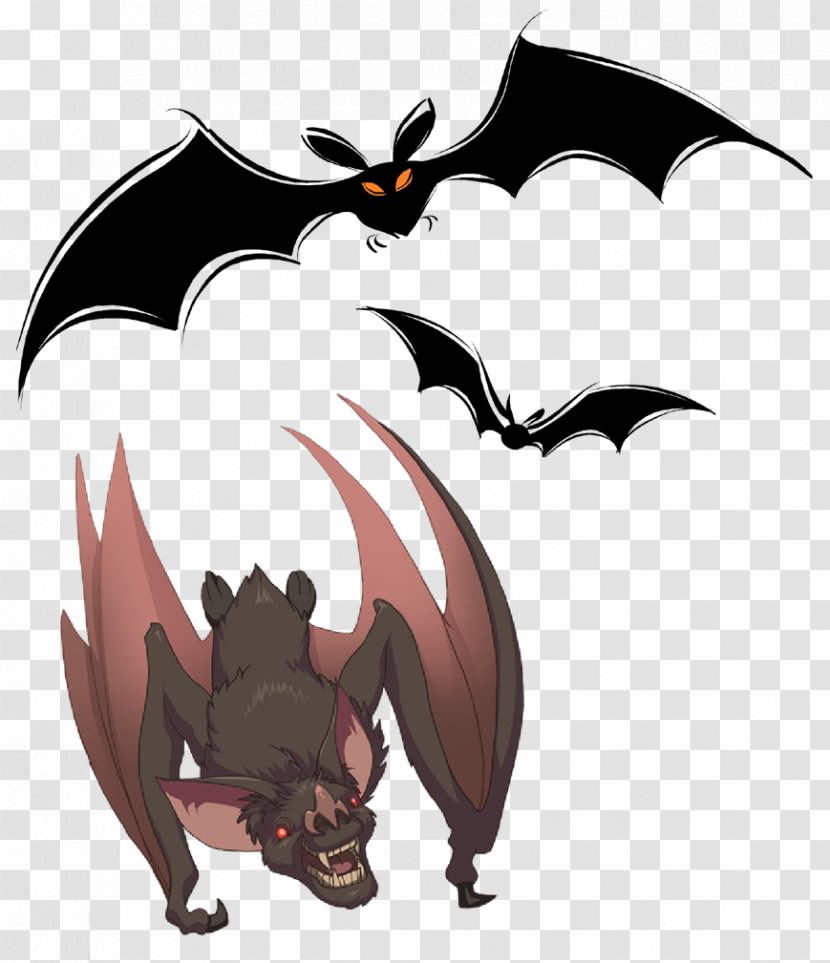Bat Clip Art - Animal Echolocation - Halloween Bats Transparent PNG
