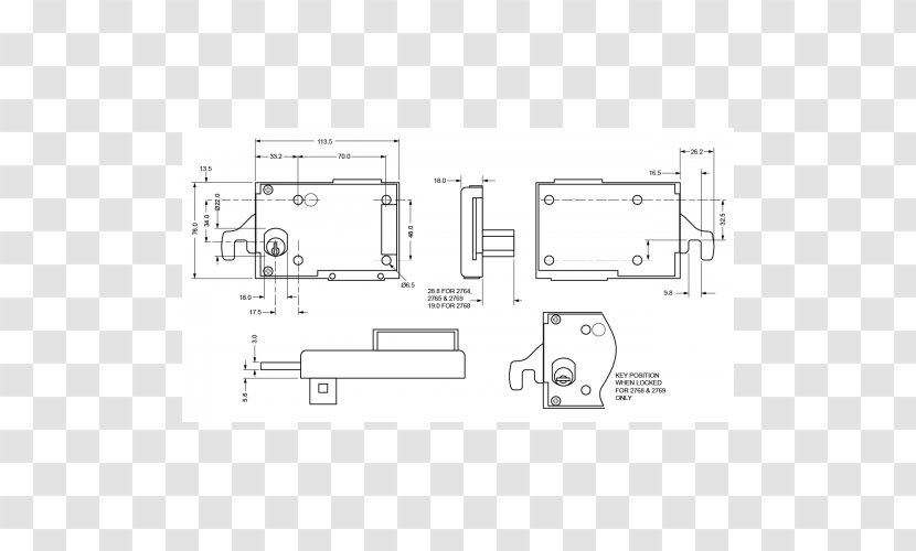 Lock Latch Coin Currency Detector Transparent PNG