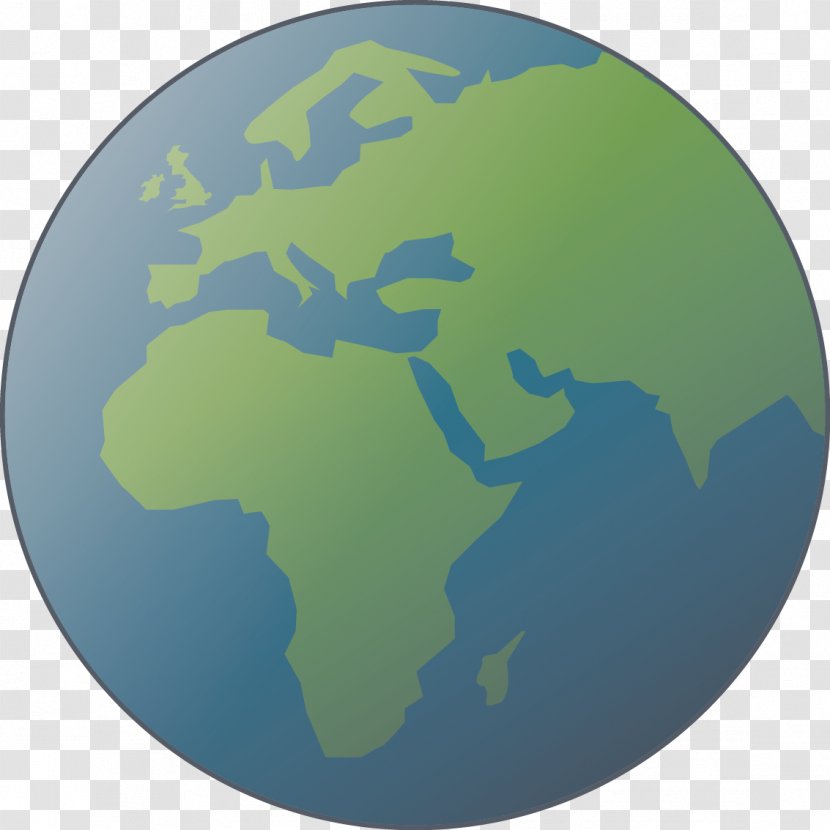 Earth Ocean Euclidean Vector - Globe - Blue Transparent PNG