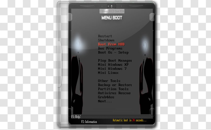 Boot Disk Hiren's BootCD Computer Software Ghost Partitioning - Multibooting - Simcity Buildit Transparent PNG