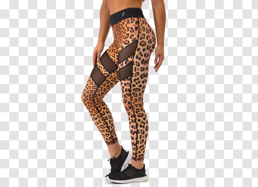 Leggings Leopard Animal Print Tights Clothing - Watercolor Transparent PNG