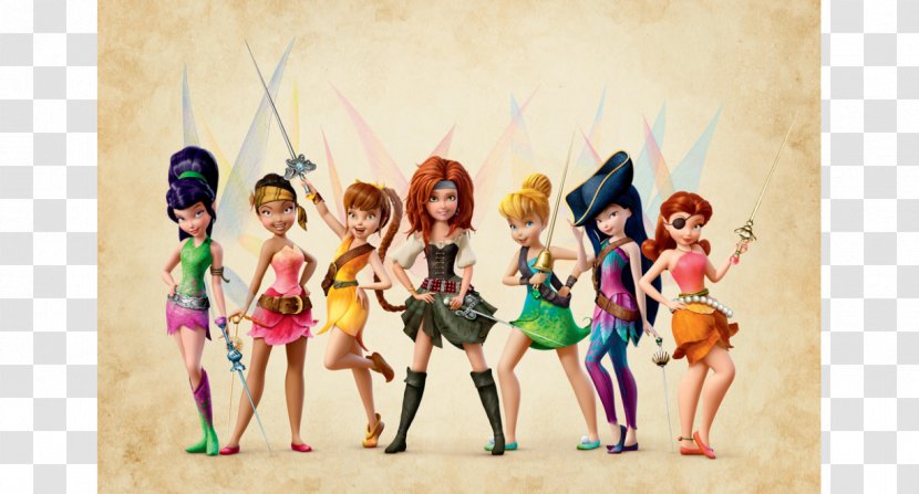 Disney Fairies Zarina Tinker Bell Peeter Paan The Walt Company - Figurine - And Pirate Fairy Transparent PNG