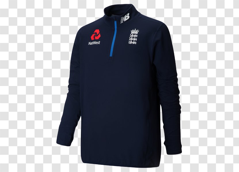 England Cricket Team Clothing And Equipment Whites New Balance T20 Replica Shirt 2018 2019 - Active - Quarter Zip Transparent PNG