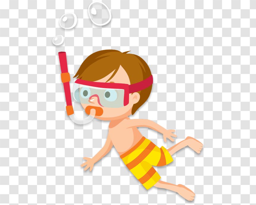 Snorkeling Child West Valley Pediatric Dentistry Clip Art - Watercolor Transparent PNG