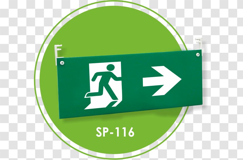 Emergency Lighting Exit Sign - Logo - Light Transparent PNG