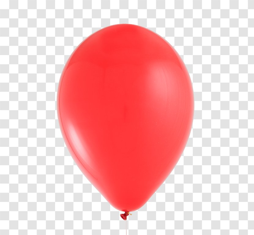 Balloon Red Helium Air Latex Transparent PNG