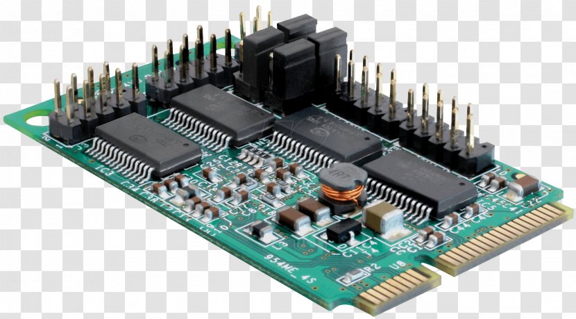 Microcontroller PCI Express Electronics Network Cards & Adapters Input/output - Transistor - Conventional Pci Transparent PNG